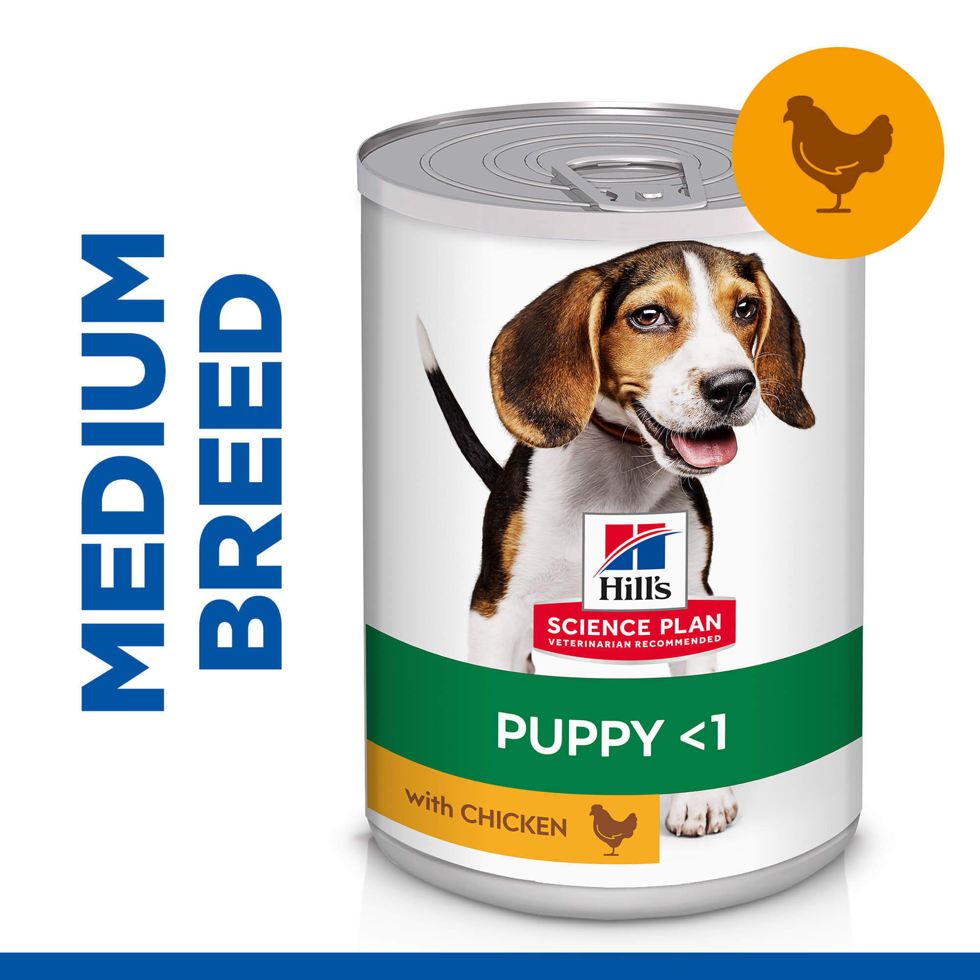 HSPD PUPPY PILETINA KONZERVA 370g PAK 12 kom 9+3 kom BONUS - Slika 2