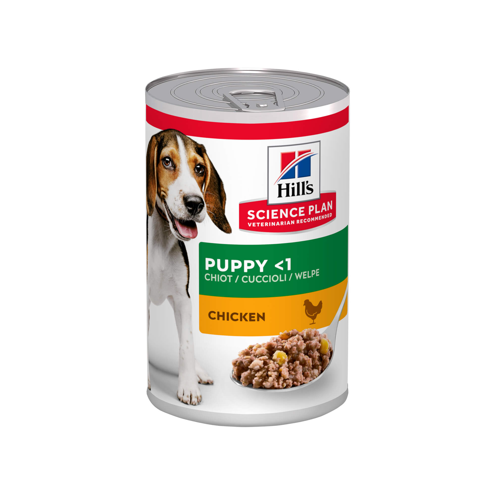 HSPD PUPPY PILETINA KONZERVA 370g PAK 12 kom 9+3 kom BONUS - Slika 3