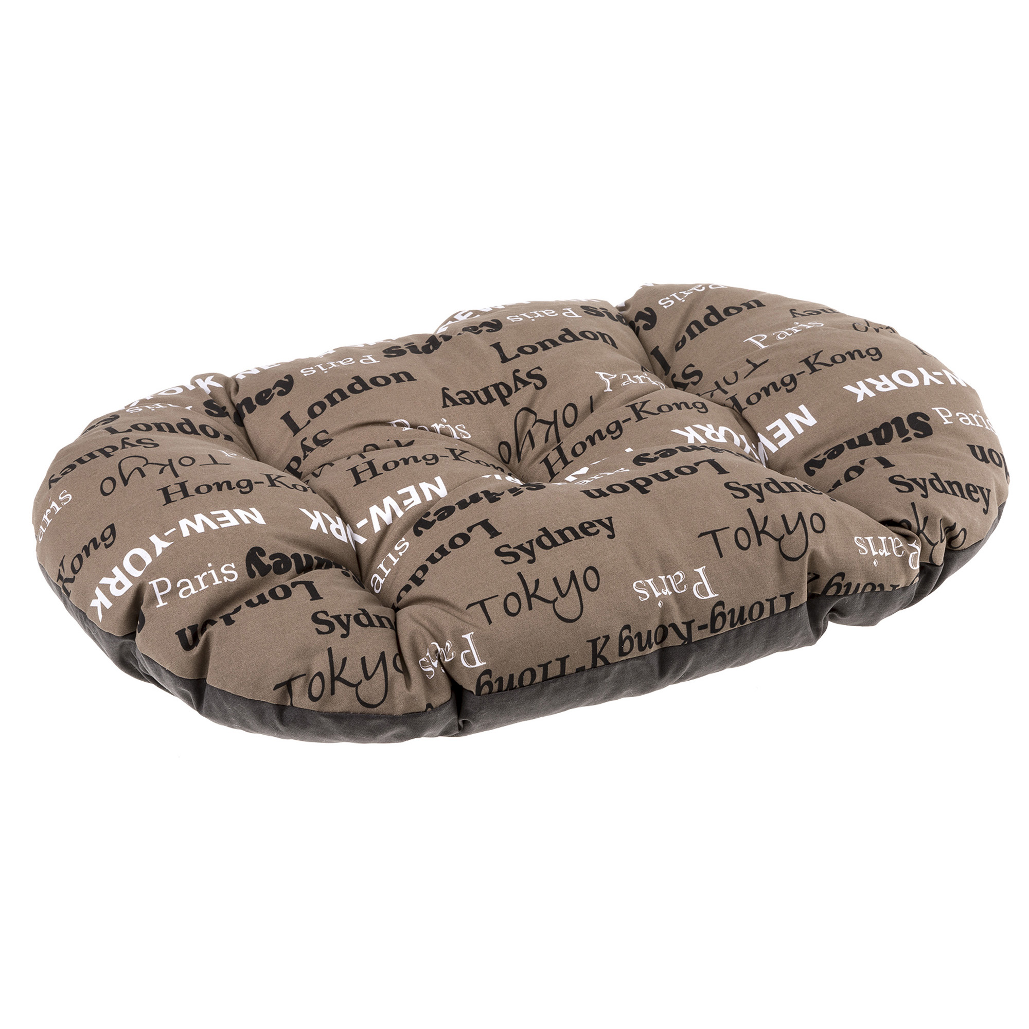FE JASTUK RELAX C 100/12 CITIES BROWN 100x63cm