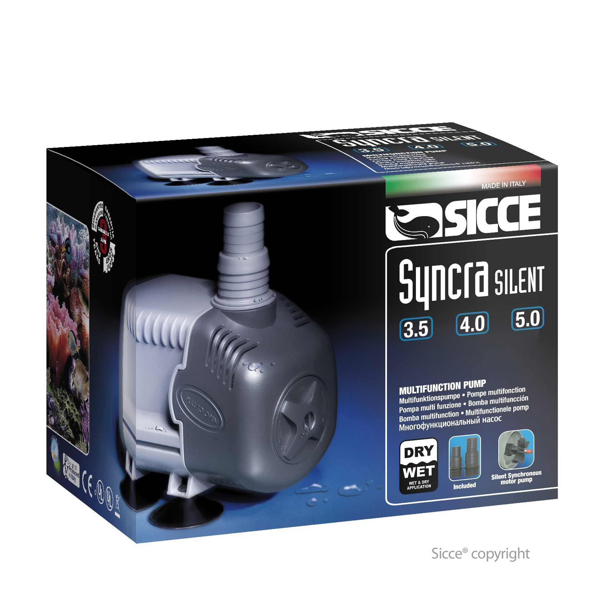 S SYNCRA PUMP 5.0 5000l/H H 380cm 230-240V 50Hz EU 3P 10m