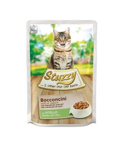 SCM STUZZY CAT KOMADIĆI U UMAKU TELETINA 85g