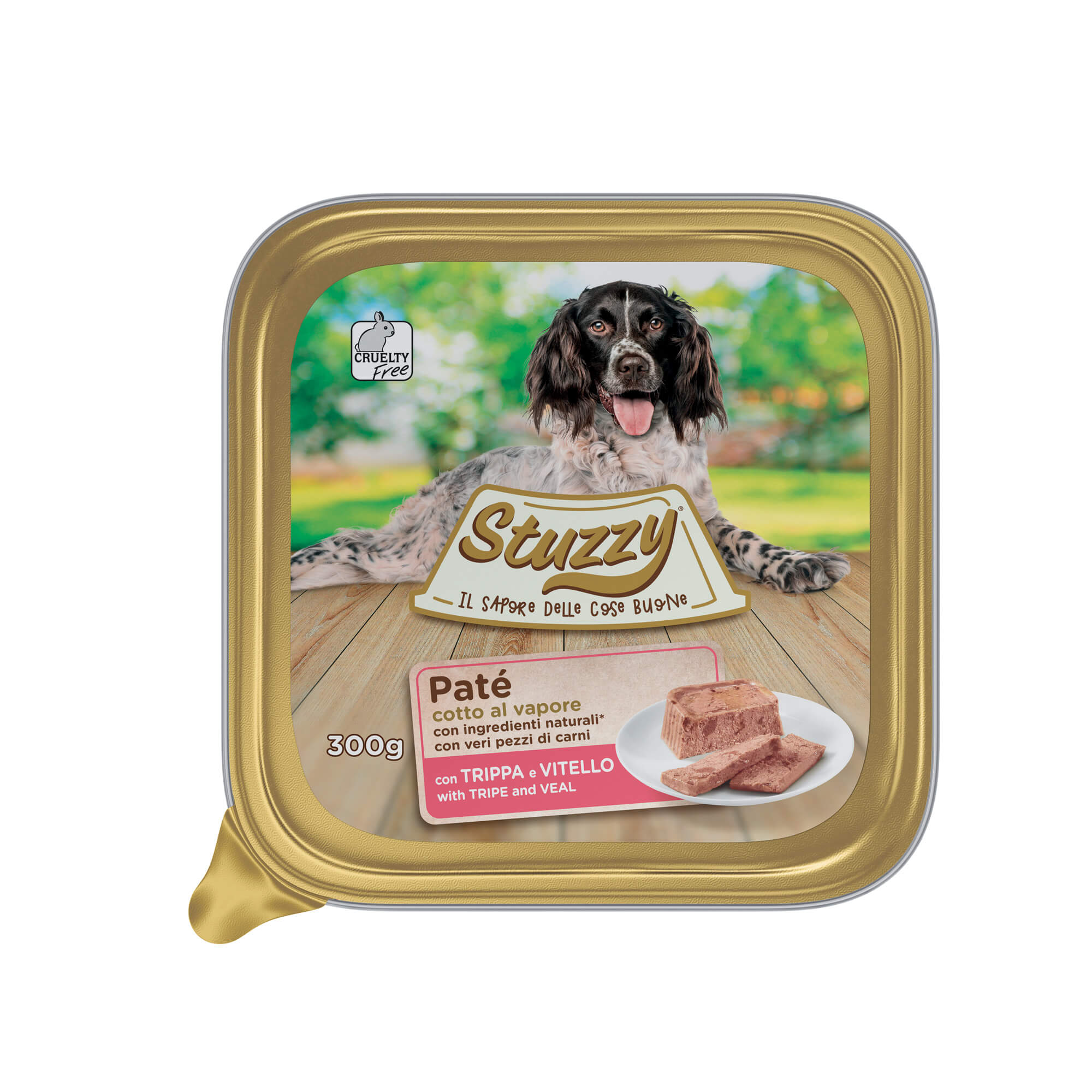 SCP TRIPICE I TELETINA 300g STUZZY ALU TRAY