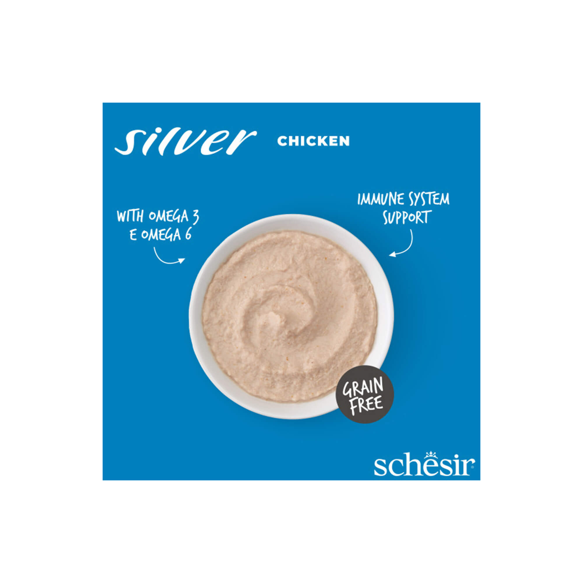 SCM VREĆICA SILVER MOUSSE PILETINA 80G SENIOR - Slika 2
