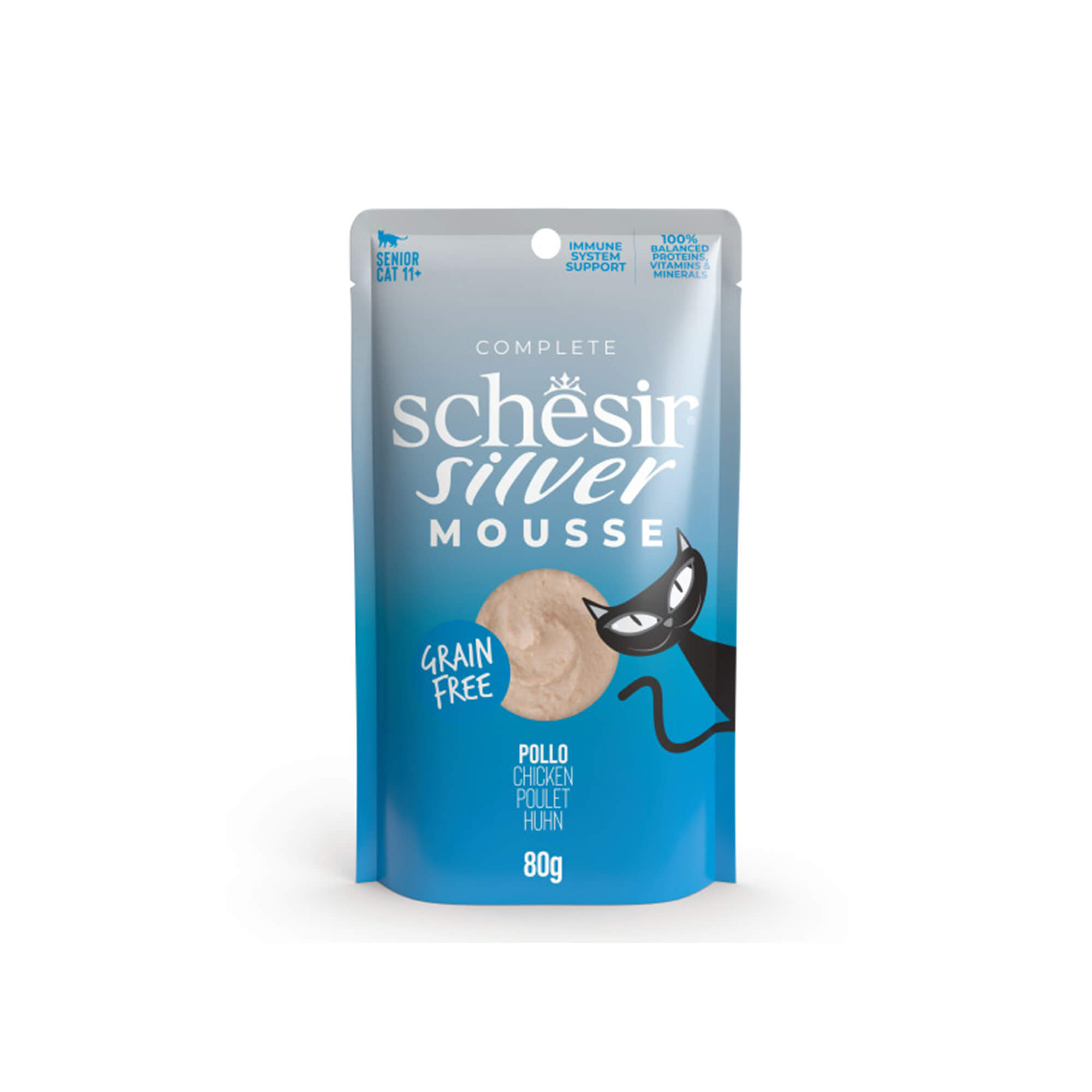 SCM VREĆICA SILVER MOUSSE PILETINA 80G SENIOR