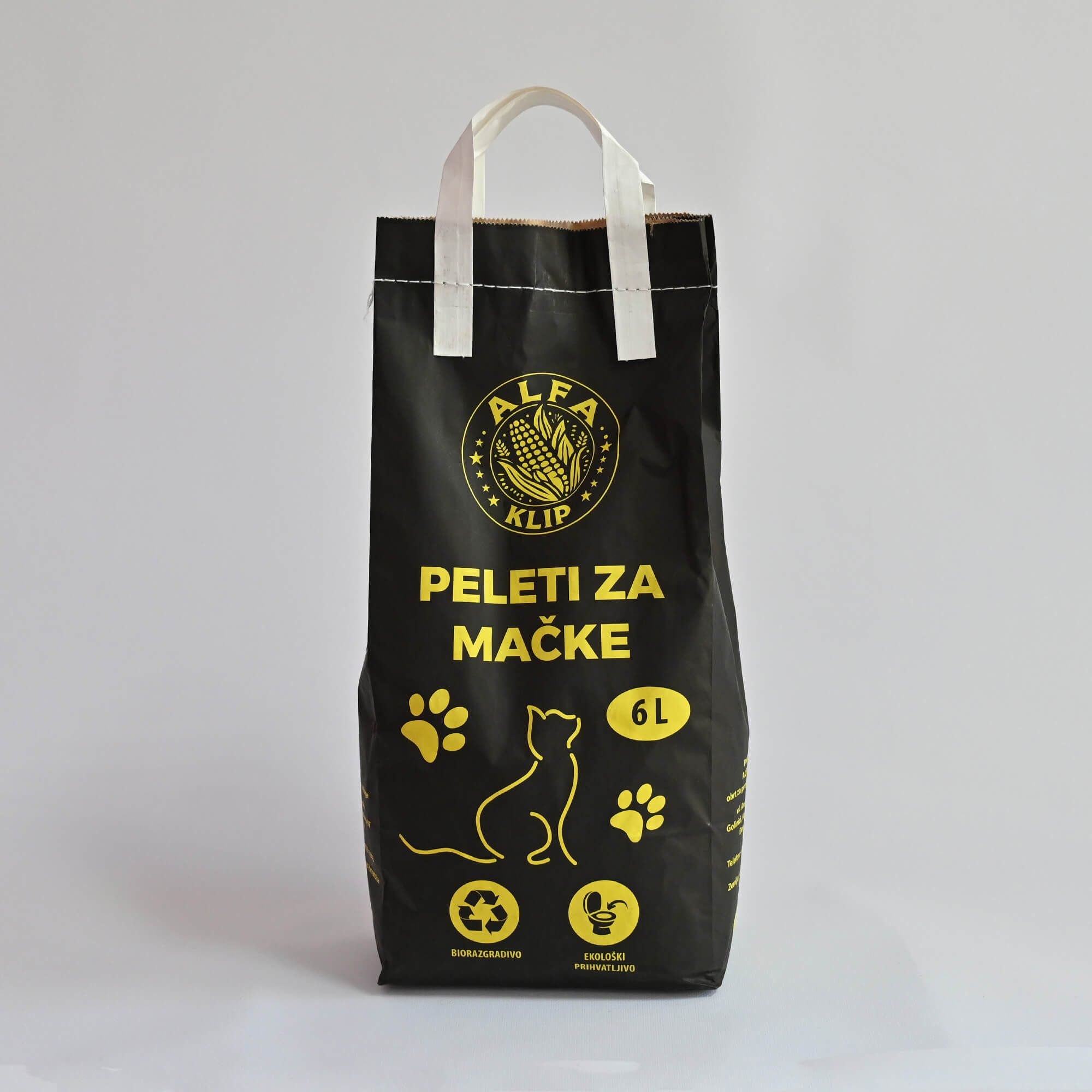 ALFA KLIP BIORAZGRADIVI PELETI ZA MAČKE 6 L