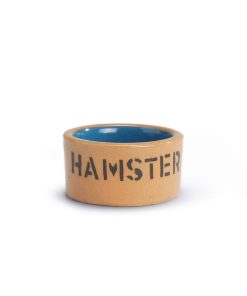 I KERAMIČKA ZDJELICA ZA HRČKA BEŽ/PLAVA 7,5 CM