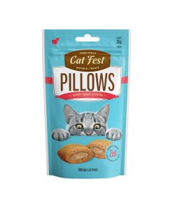 CAT FEST POSLASTICE JASTUČIĆI GOVEDINA 30g