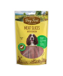 DOG FEST POSLASTICE ADULT TRAKICE DIVLJAČ 90g