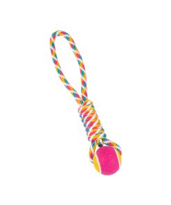 GD LOPTA TENIS RAINBOW TWISTER NA ŠPAGI 40cm