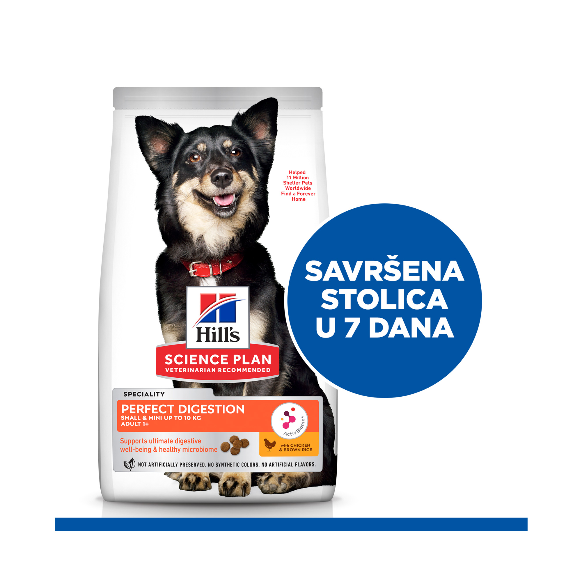 HSPD ADULT SMALL&MINI PERFECT DIGESTION 6kg - Slika 3