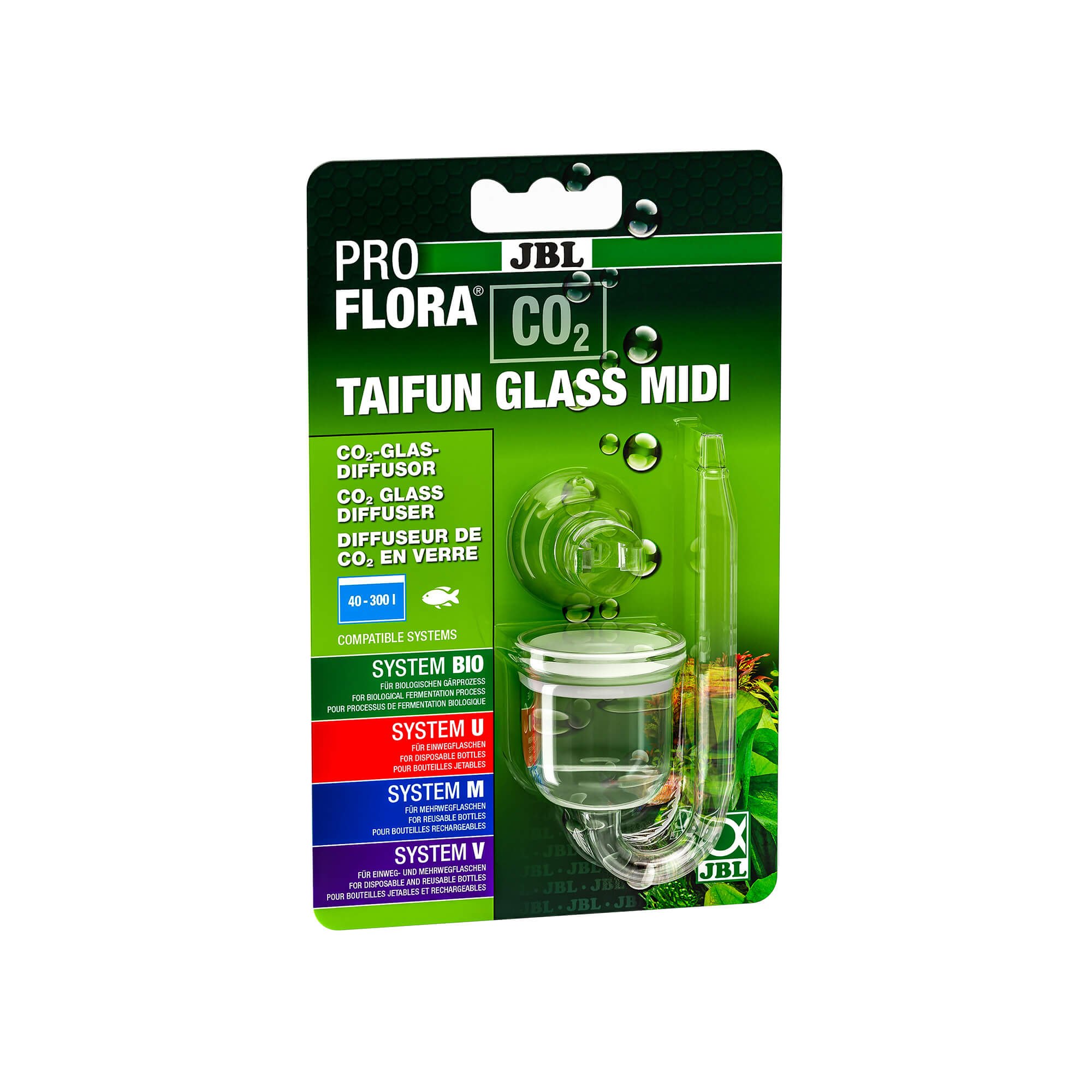 JBL PROFLORA CO2 TAIFUN GLASS MIDI