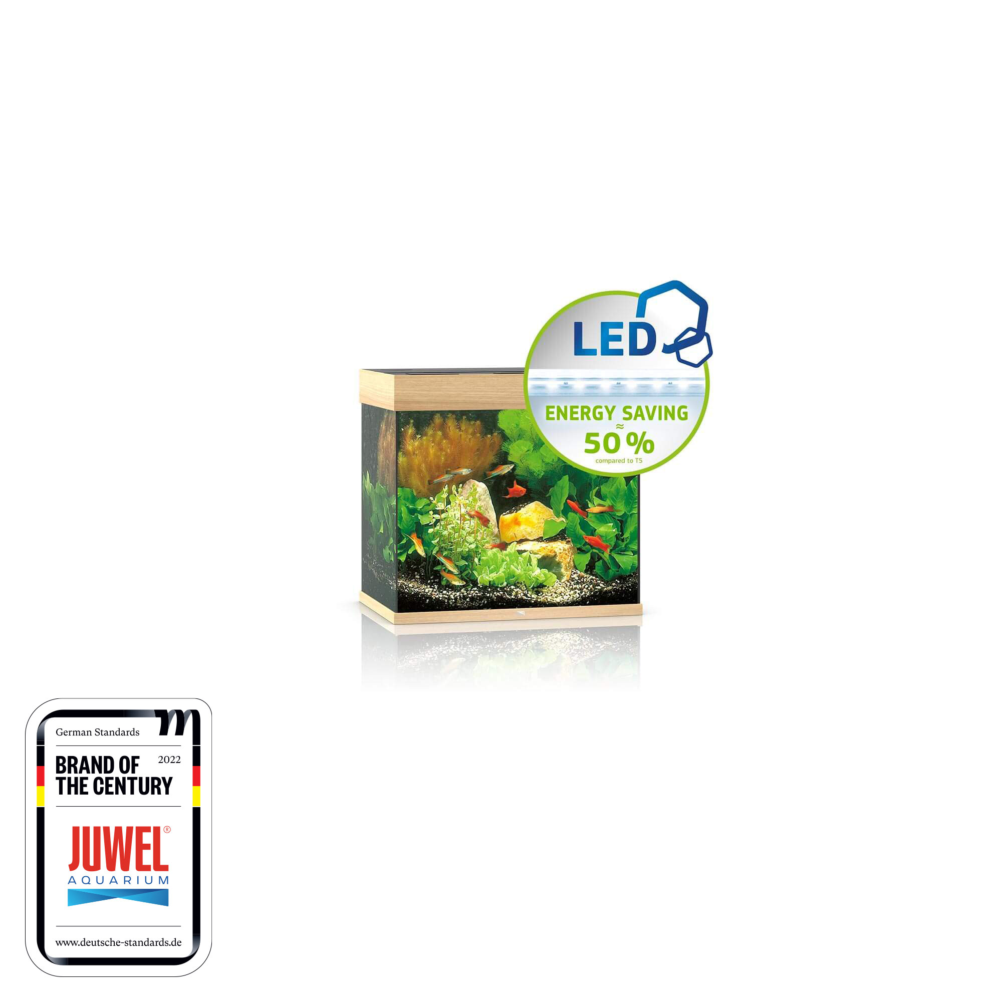 JW LIDO 120 AQUARIUM LED LIGHT WOOD