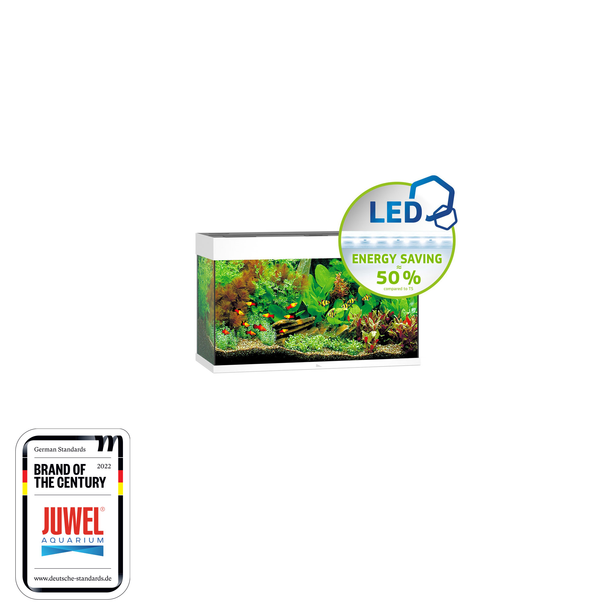 JW RIO 125 AQUARIUM LED WHITE
