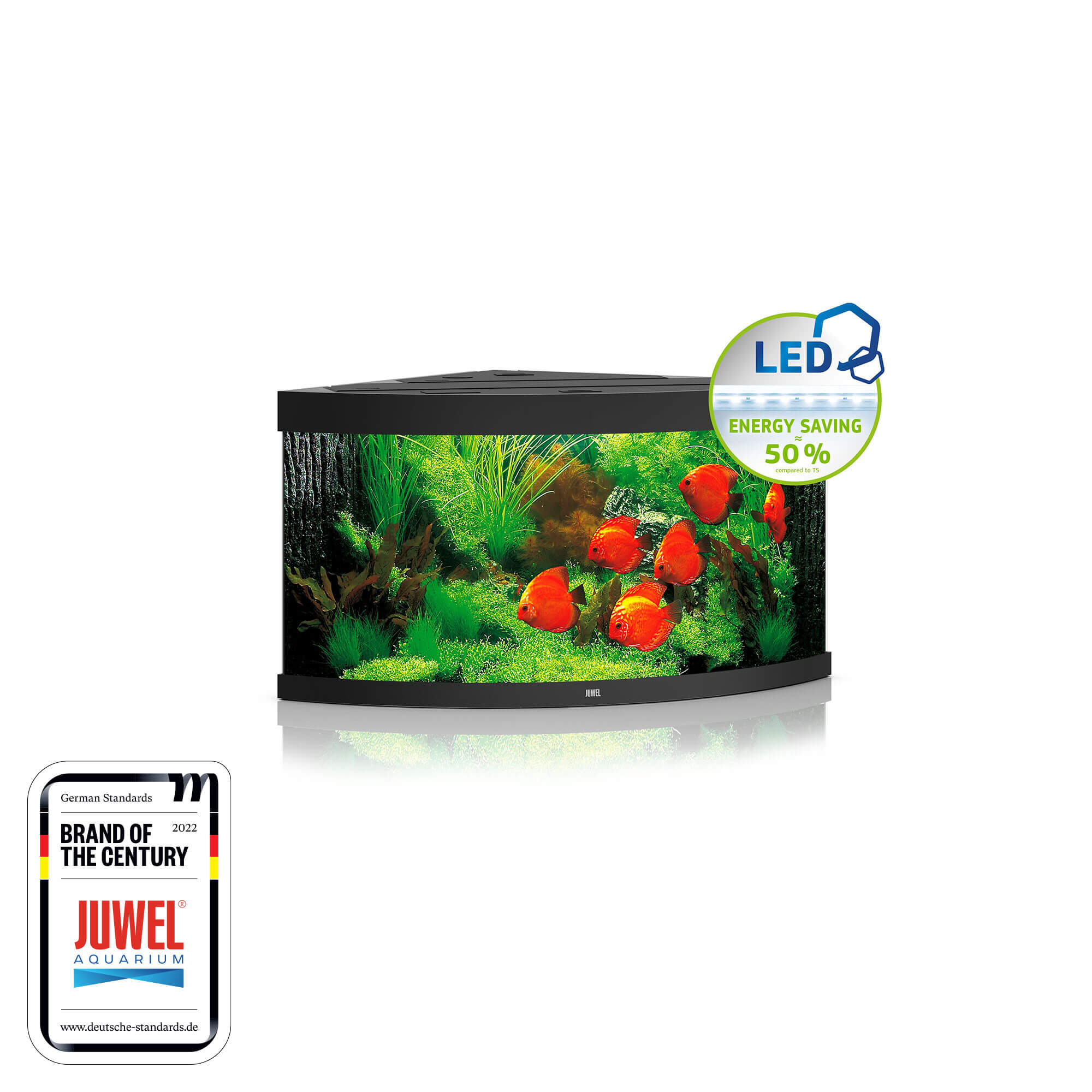 JW TRIGON 350 AQUARIUM LED BLACK