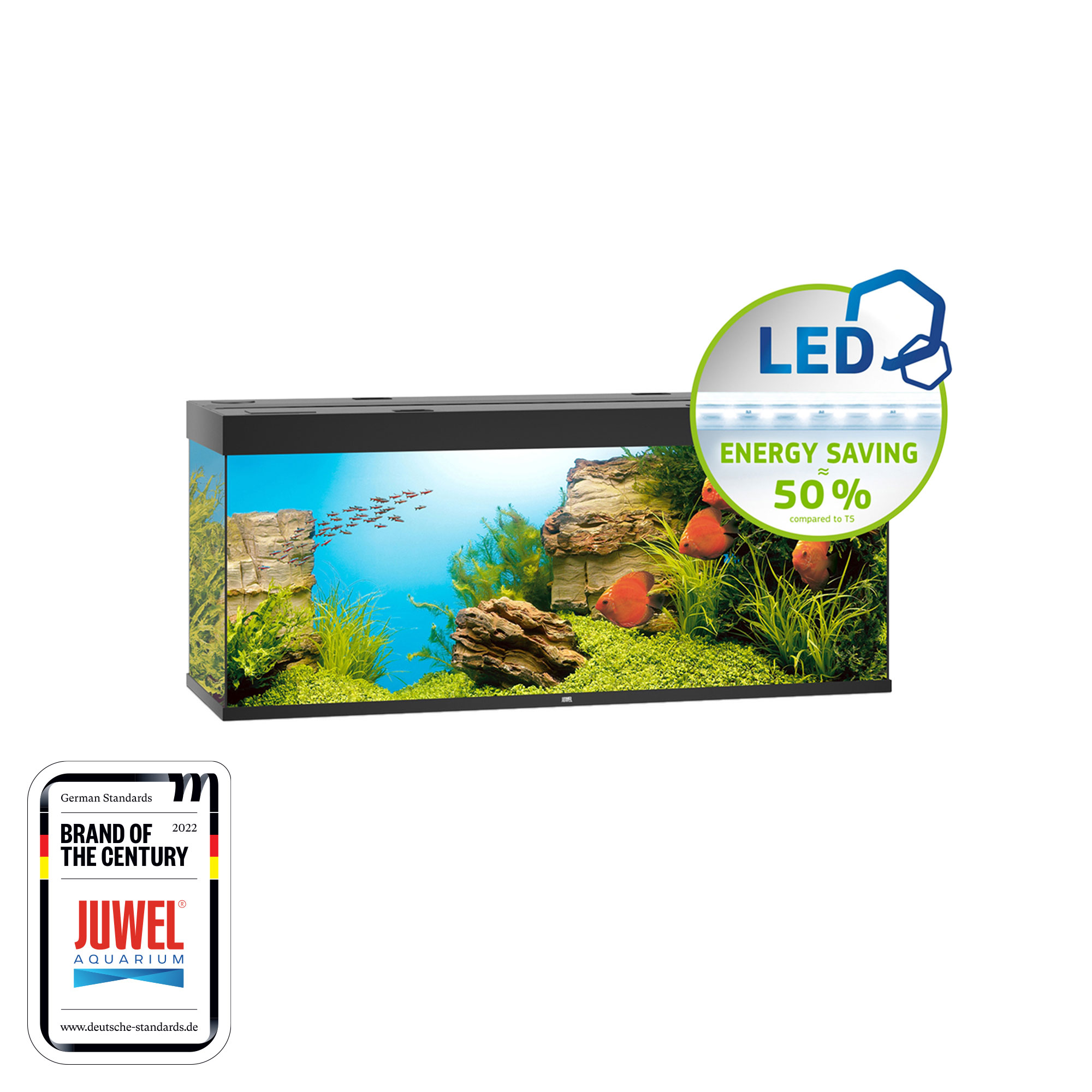 JW RIO 450 AQUARIUM LED BLACK
