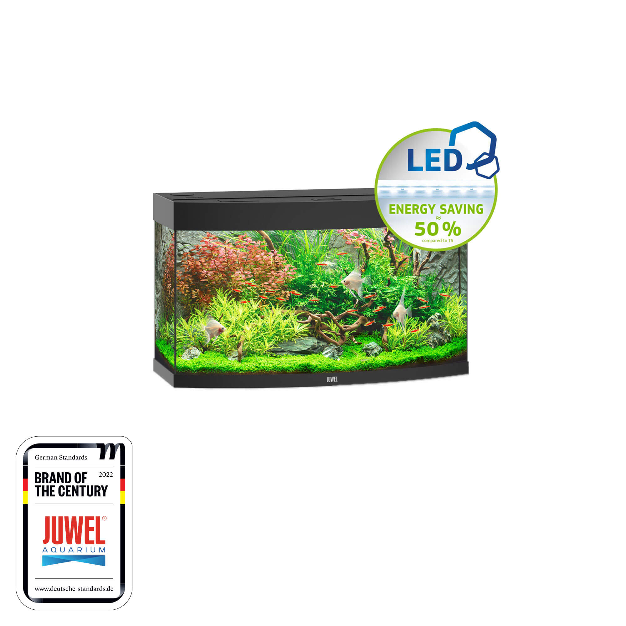 JW VISION 180 AQUARIUM LED BLACK
