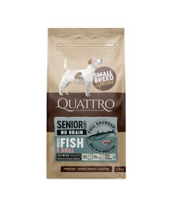 QD SENIOR&DIET SMALL BREED BIJELA RIBA I KRIL 1,5kg