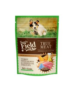 SFD VREĆICA PUPPY PURETINA,LOSOS I LANENO ULJE 260g