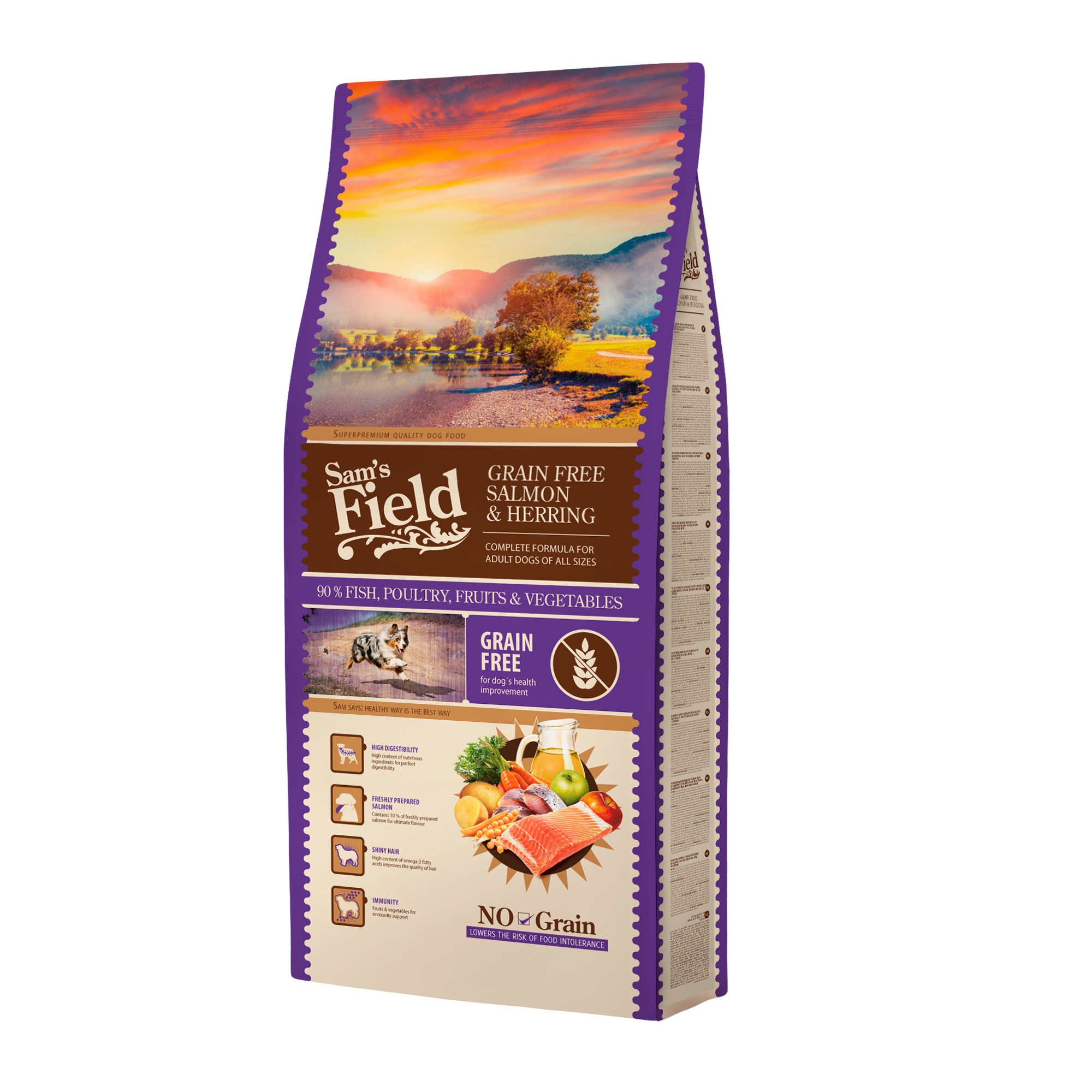 SFD ALL SIZE ADULT GRAIN FREE LOSOS I HARINGA 13kg
