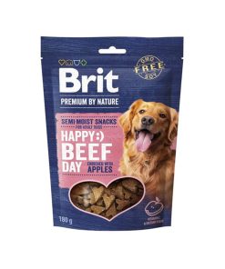 BRIT PREMIUM BY NATURE POSLASTICA GOVEDINA I JABUKA 180g
