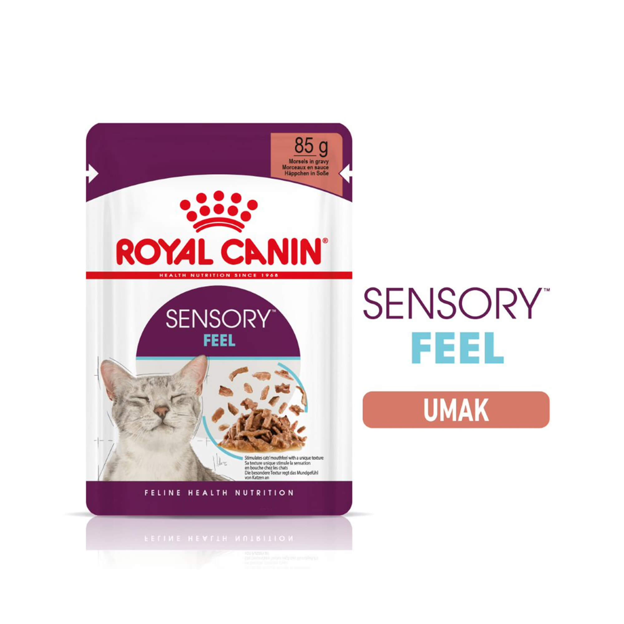 ROYAL CANIN FHN SENSORY FEEL KOMADIĆI U UMAKU 85g - Slika 2