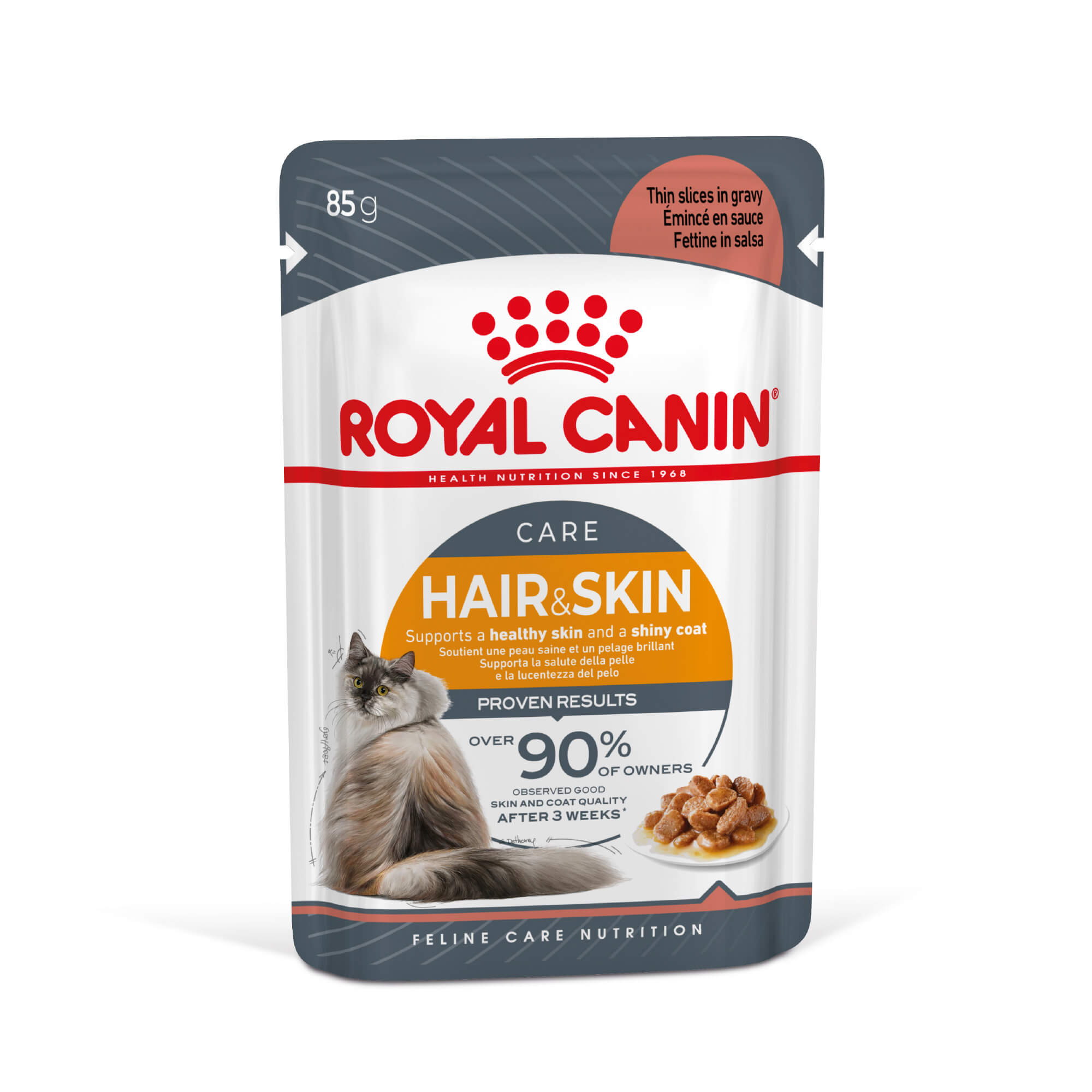 ROYAL CANIN FCN HAIR&SKIN GRAVY 85g