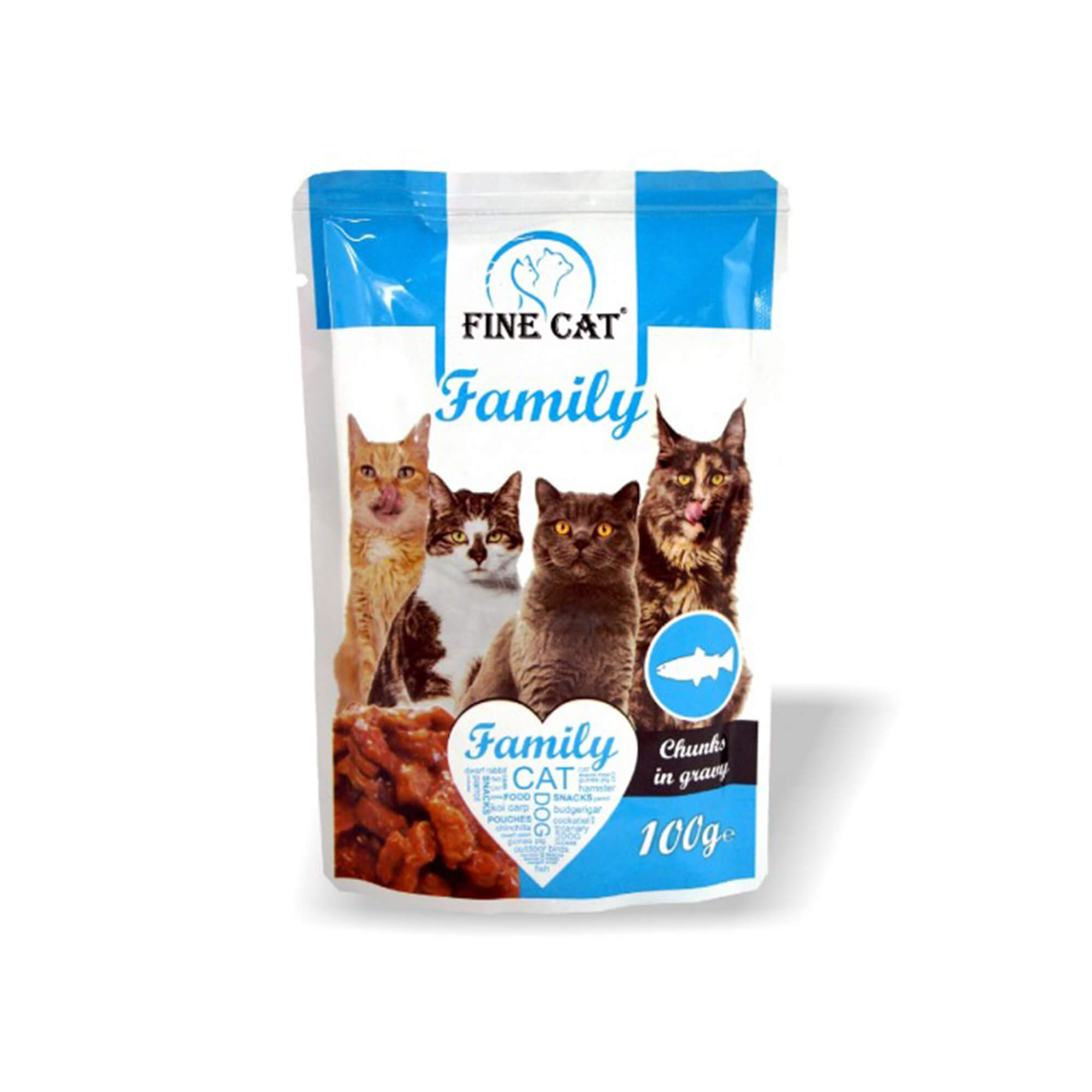 RDC FINE CAT RIBA VREĆICA 100gr