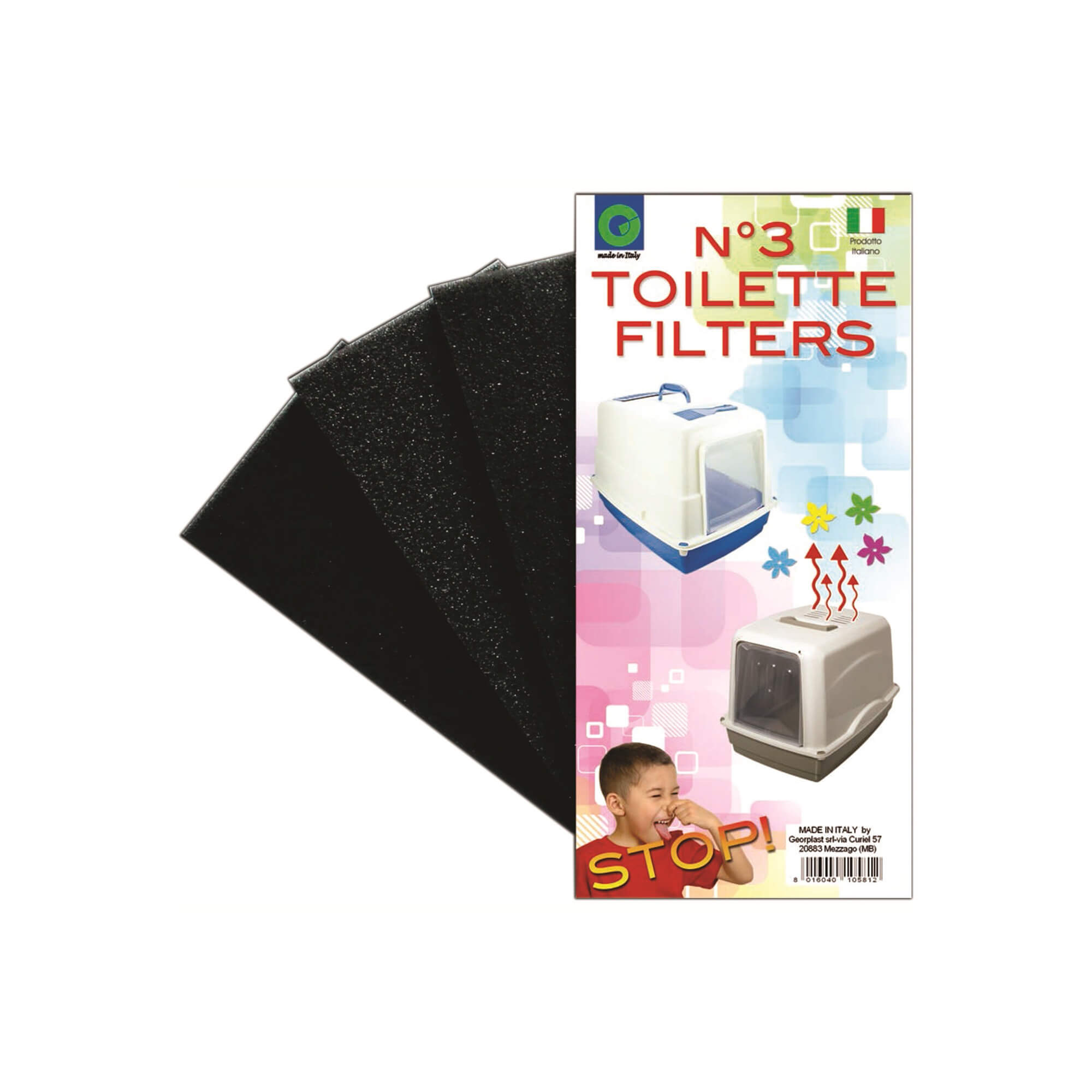 GEO FILTER ZA WC VICKY (set 3 kom)