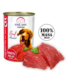 RDP FINE DOG GOVEDINA KONZ 100% MESO 400gr
