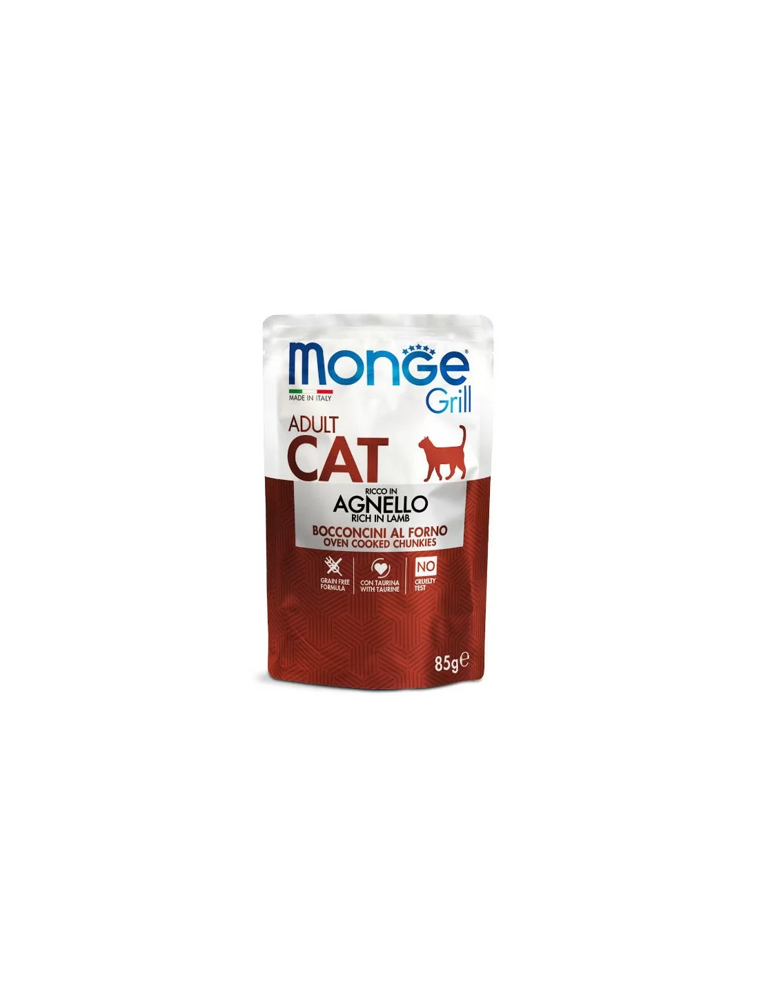 MONGE GRILL Multi Box Cat rabbit/lamb 12x85g - Slika 3