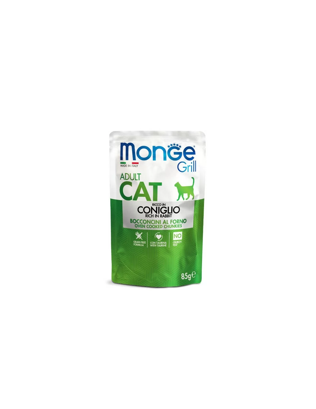 MONGE GRILL Multi Box Cat rabbit/lamb 12x85g - Slika 2