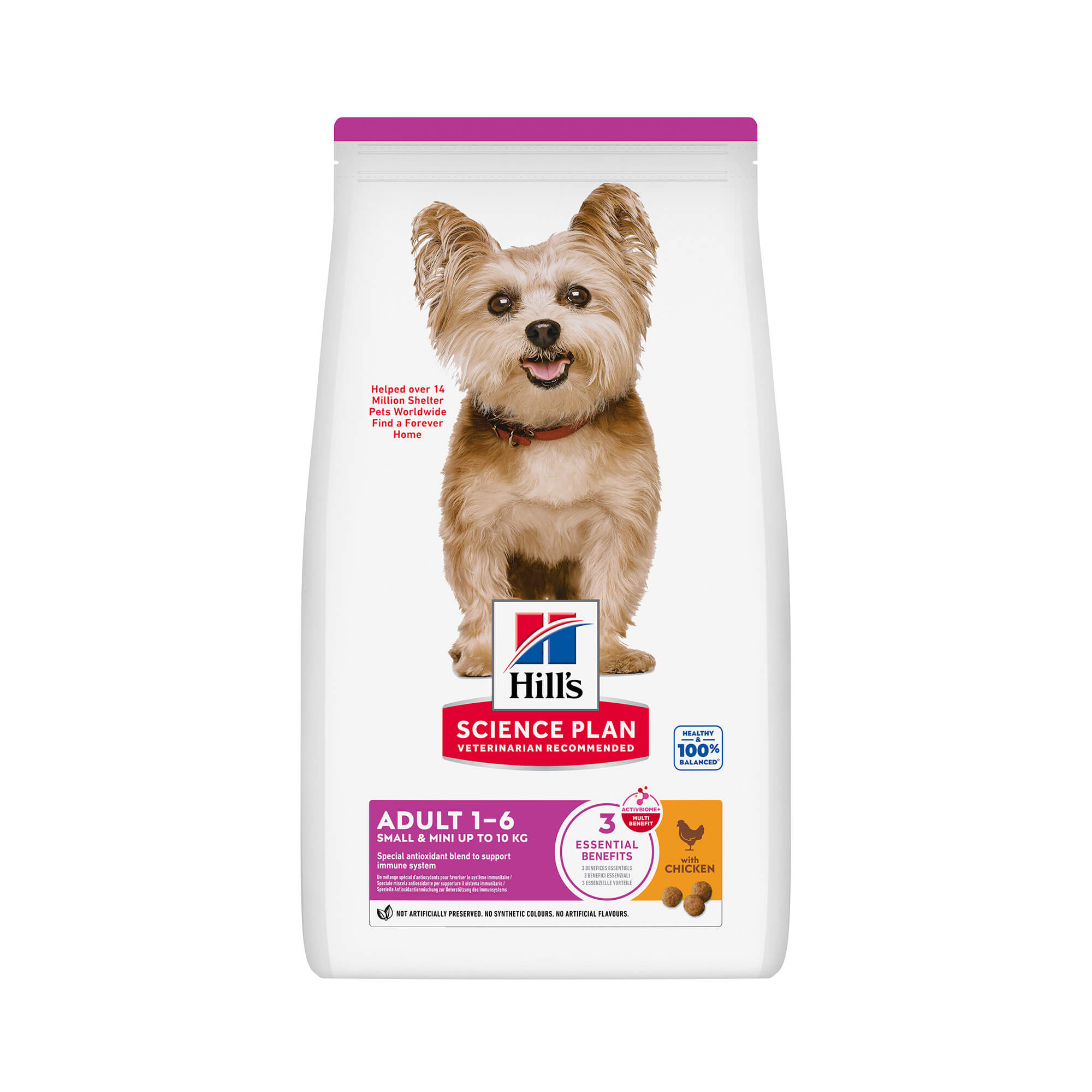 HSPD ADULT SMALL&MINI PILETINA 6kg