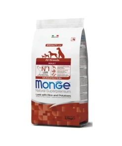 Monge MONO hrana s janjetinom,riža,krumpir adult all breeds 2,5kg