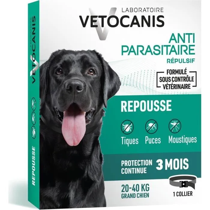 Vetocanis ogrlica protiv buha i krpelja za pse